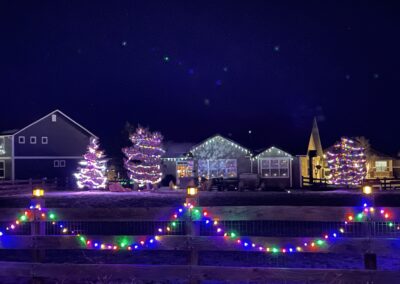 Christmas Lights installed by Five Star Lighting