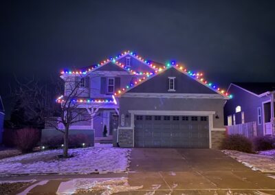 Christmas Lights installed by Five Star Lighting