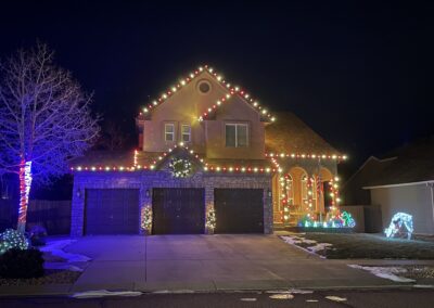 Christmas Lights installed by Five Star Lighting