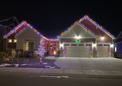 Christmas Lights installed by Five Star Lighting