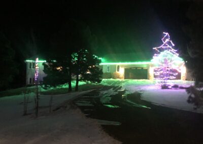 Christmas Lights installed by Five Star Lighting