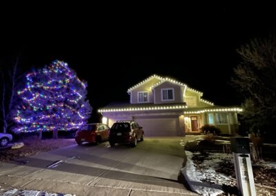 Christmas Lights installed by Five Star Lighting